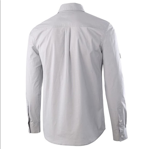 Premium Casual Long Sleeve Button-Down Work Shirt - Picture 2 of 4
